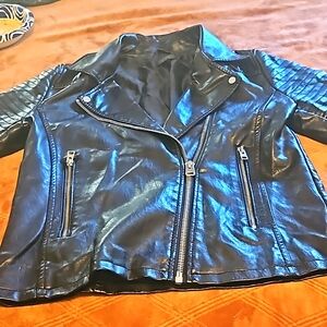 Leather faux Jacket
